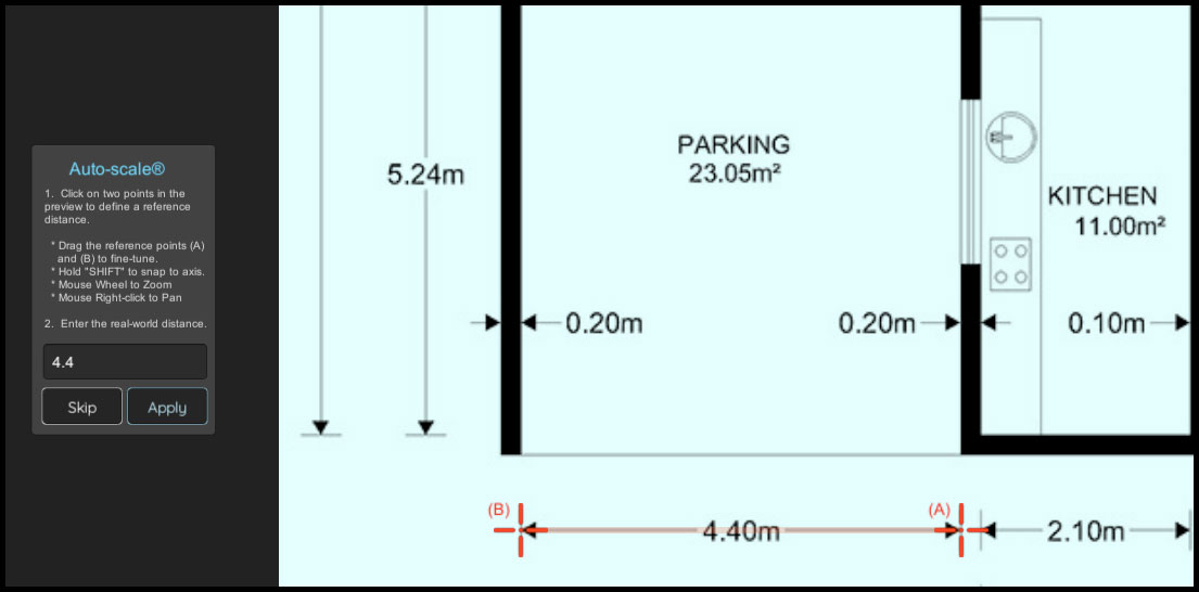 EXAPLAN Auto scale